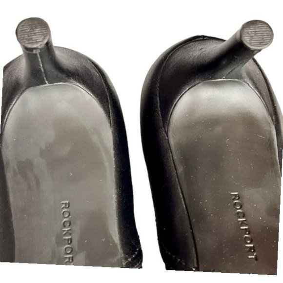 Rockport Leather Total Motion Pump 3" Heel - Black - 8.5 - Picture 11 of 12